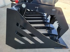 GIYI 72 inch Heavy Duty Root Grapple Bucket Hydraulic Skid Steer Attachment
