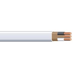 Romex Brand Simpull Solid Indoor 14/2 W/G NMB Cable 100ft Coil – SW# 28827423