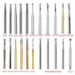 Dental Round Carbide Burs FG 2 4 330 Surgical Burs FG SURG 557 702 High Speed