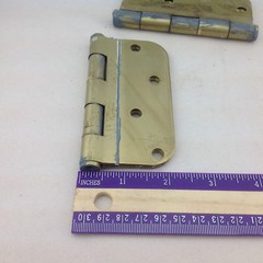 Stanley Door Hinges 3 2x4in round edge 1 2.25x4in Rectangle 1 2×3.5in Rectangle