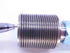 1 1/2 12 UNF 2A SET THREAD PLUG GAGE 1.5 1.50 1.500 1.5000 GO ONLY P.D. = 1.4440