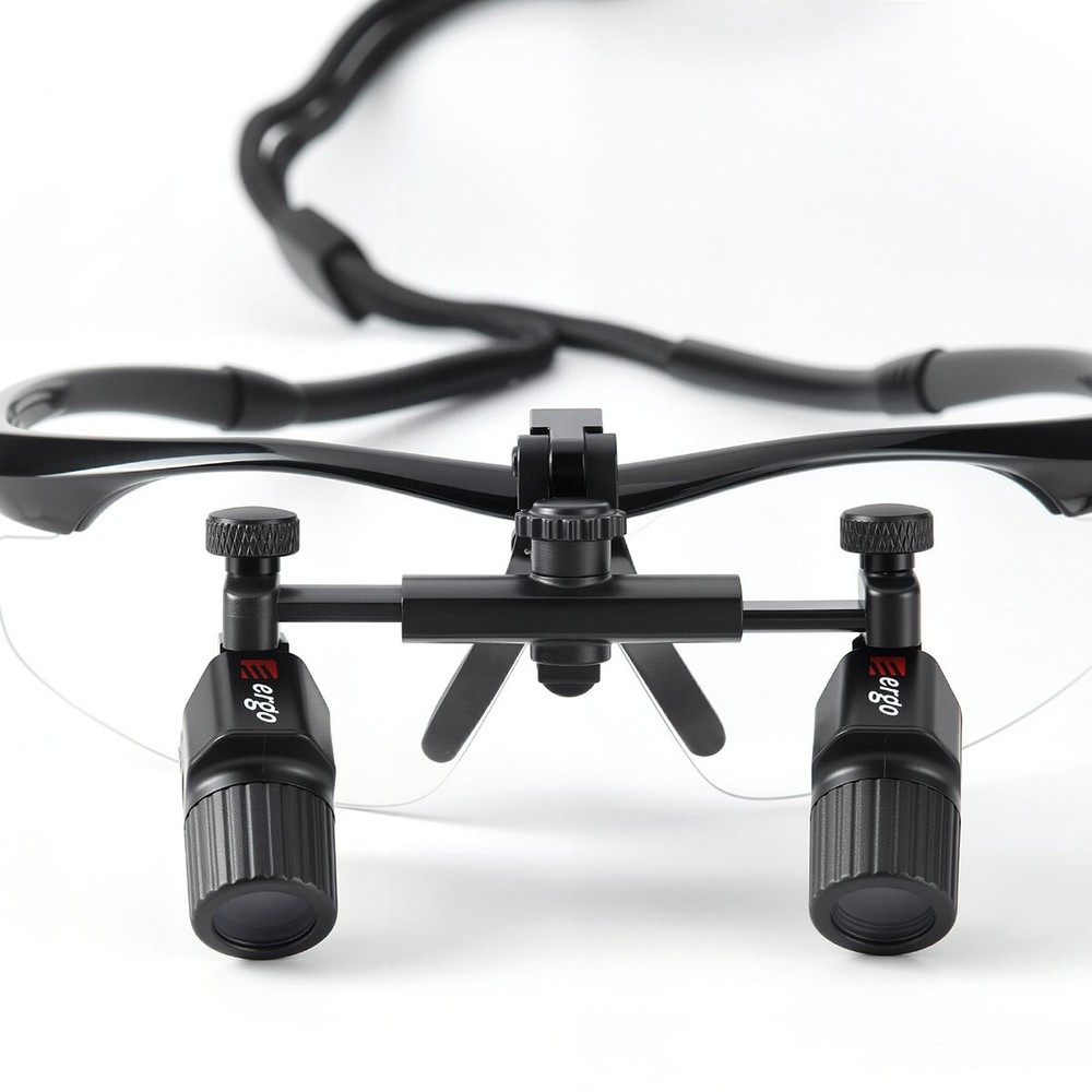 3.0X/4.0X/5.0X/6.0X Dental Medical Ergo Loupes 5W LED Surgical Head Light ENT