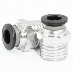 12 Pcs Push to Connect Fittings 1/4 Inch Tube OD x 1/4 Inch NPT Thread, Male Str