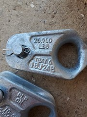 PLP TC-5F Wire Rope Thimble Clevis Galvanized 26900lb Rigging