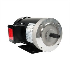 3 Phase 56C Frame 1800 RPM TEFC 230 / 460 Volt 2 HP General Electric Motor New
