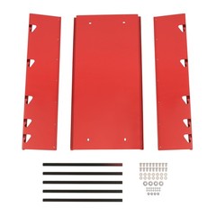 Red Wire Reel Holder 5 Rods Wire Spool Dispenser Rack For Industrial Electrical