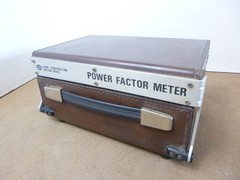 AEMC 138 100 R Model R Three-Phase Power Factor Meter w/ Chauvin Arnoux 1000/1 A