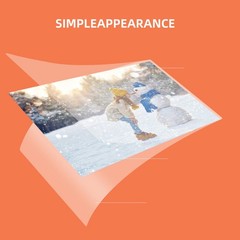 200PCS Laminating Film Clear Laminating Sheets Thermal Laminating Paper Sheets