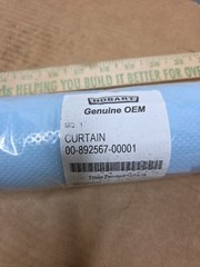 New Genuine Hobart 00-892567-00001 Dishwasher Splash Curtain for FT900 FT900D