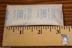 10 Gram Silica Gel Desiccant Packets Tyvek Meets FDA 5 Pieces Gun Safe Coin Box