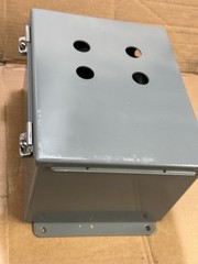 Hoffman A-10086CH Electrical Enclosure JIC Panel Box 10x8x6″ Wall Mount Used