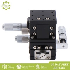 XYZ Axis Manual Precision Linear Stage 40x40mm Trimming Bearing Tuning Platform