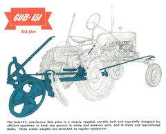 IH Farmall Cub Brochure 40 pages Implements Plows Planters Cultivators etc