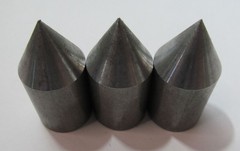 3-PACK NVENT ERICO SDT58 THREADED GROUND ROD DRIVING POINT/ DRILLING TIP 5/8″