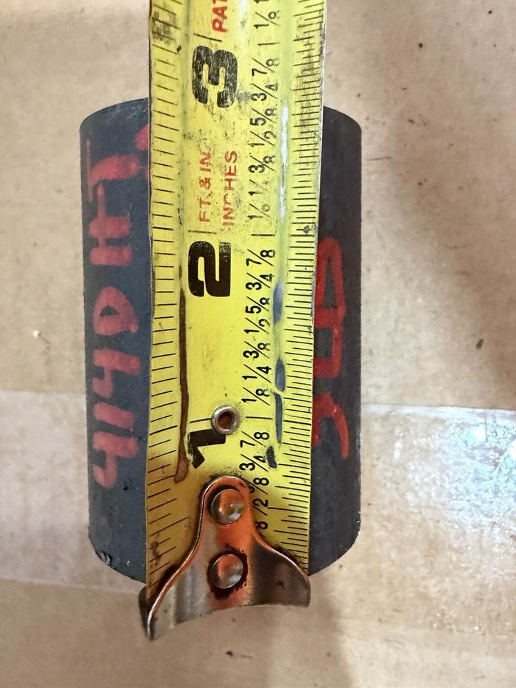 One Piece 4140 Hot Rolled Steel Bar Round Stock Heat Treated 2” OD x ~2 3/4”