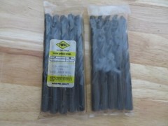 5 pcs DOALL TWILL Jobber Length Metal Twist Drills 31/64″ HSS Black Oxide Brazil