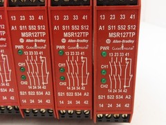 Allen Bradley 440R-N23131 MSR127TP Guardmaster Safety Relay 24V Lot of 5