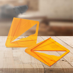 Plastic Center Finder Tool for 8 Inch Square, Round, Octagon and 5-3/4 Inch Hexa