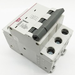 30 Amp LSis 3 Pole Din Rail MCB Circuit Breaker UL1077 10kA @ 480V; 6kA @ 240V