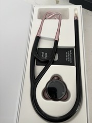Eko CORE 500 Digital Stethoscope Rose Gold RARE! Noise canceling, 40x amp, ECG