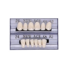 840Pcs Dental Acrylic Resin Denture 24# A2 Full Set Teeth Upper Lower Shade USA