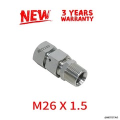 For Mini Excavator Hydraulic Filter Adapter M26 X 1.5