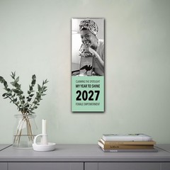 2027 Claiming the Spotlight Wall Calendar – Inspiring Women, 5.5×16.5″