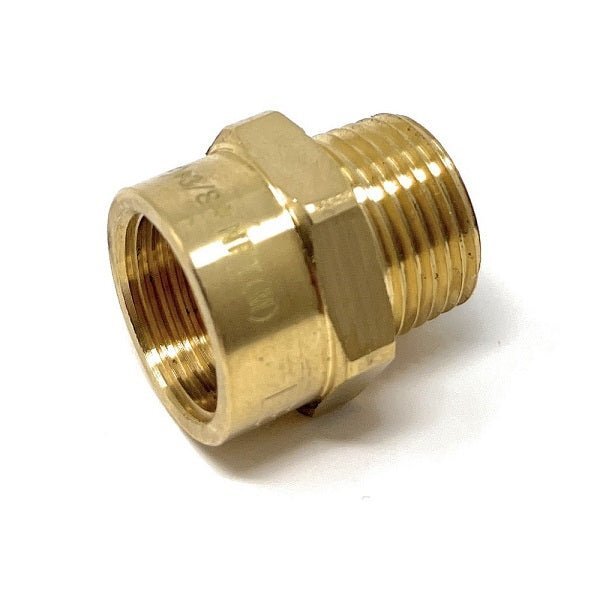 G Thread (Metric BSPP) Female to NPT Male Adapter – Lead Free (3/8″ x 3/8″)