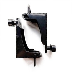 2PCS Shipping Container Jack Lug Leveler Heavy Duty U-Shaped Handle 50000LB