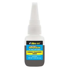 Vibra-Tite 38828 Instant Adhesive, 388 Series, Black, 1 Oz, Bottle