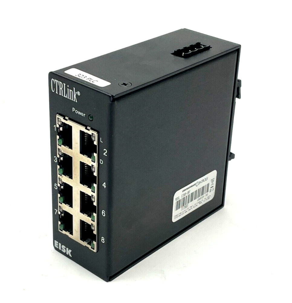 Contemporary Controls EISK8-100T Skorpion Ethernet Switch CTRLink 8-Port