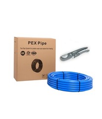 EFIELD 3/4″ x 100ft Blue Pex B Tubing/Pipe For Potable Water With Pipe Cutter