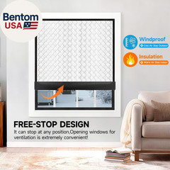 Insulated Window Cover, Upgraded Oxford Cloth Waterproof Thermal Insulated Blac