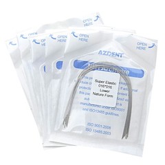 10X AZDENT Dental Super Elastic Niti Arch Wires Natural Form Rectangular Wires