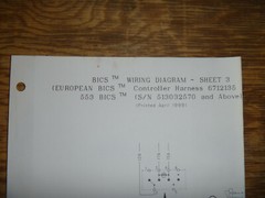 Bobcat 553 BICS Skid Steer Electrical Wiring Diagram Schematic Manual