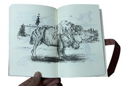 ARTHUR JOURNAL Cowhide Leather Book MORGAN 661 Pages Diary Memorabilia