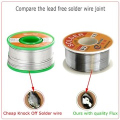 50g 63 37 Tin Rosin Core Solder Wire Electrical Soldering Sn60 Flux 0.8mm