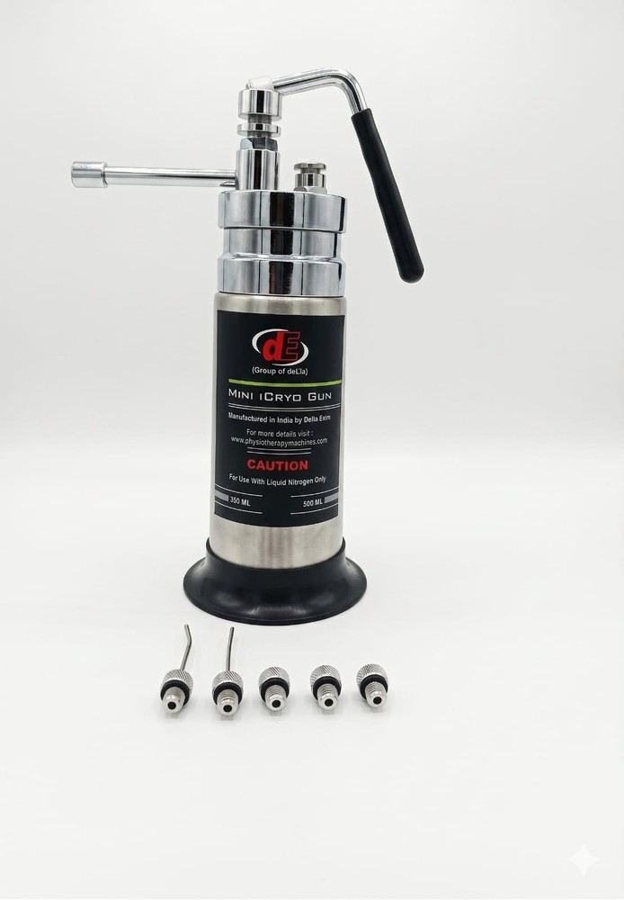Best LN2 Handheld Sprayer 350 ML Reliable Mini Cryo Container with 5 Probes