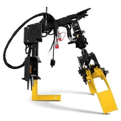 MechMaxx 1500lbs Lift Capacity 59″ Mini Skid Steer Log Grapple Attachment, RLG61