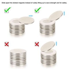 Super Strong N52 Rare Earth Round Neodymium Magnet Disc Thin Tiny Small 30mm lot