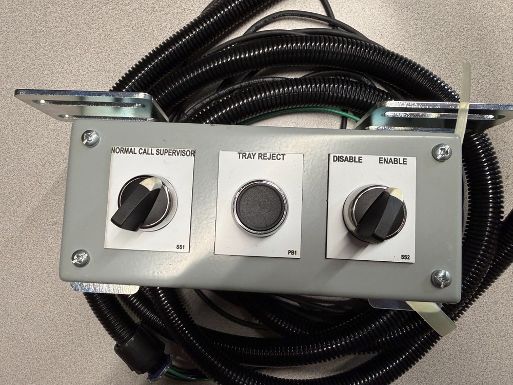 Allen Bradley selector switches x2, Plush button x1, Hoffman JCT assembly, lot