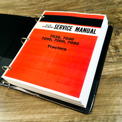 Allis Chalmers 7030 7040 7050 7060 7080 Tractor Service Manual Repair Shop Book