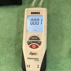 Supco Digital Dual Differential Manometer DDM55 –READ