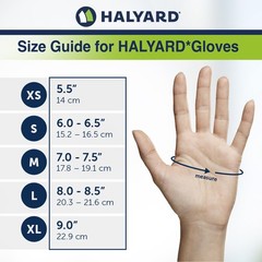 Lavender Nitrile Exam Gloves, Powder-Free, Non-Sterile, 3.1 mil, 9.5 Inches, Lav