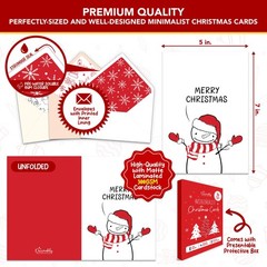 Decorably 16 Pack 5x7in Minimalist of Assorted 5×7 inches, Multicolor