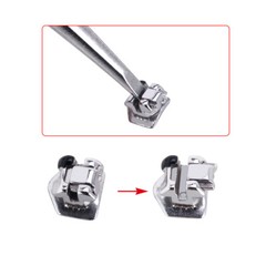 AZDENT Dental Orthodontic Self-Ligating Bracket Braces Roth/MBT .022 Hooks 3 4 5