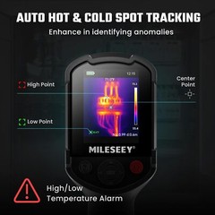 MiLESEEY Infrared Thermal Imager Temperature Imaging Camera IR Resolution240*240