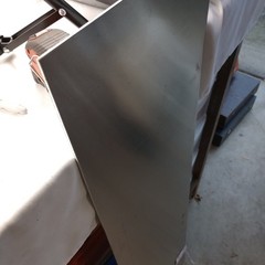 1/8″ .125 Aluminum Sheet Plate 12″ x 24″ FLAT STOCK 5052 12×24 USA/Vinyl 1 Side