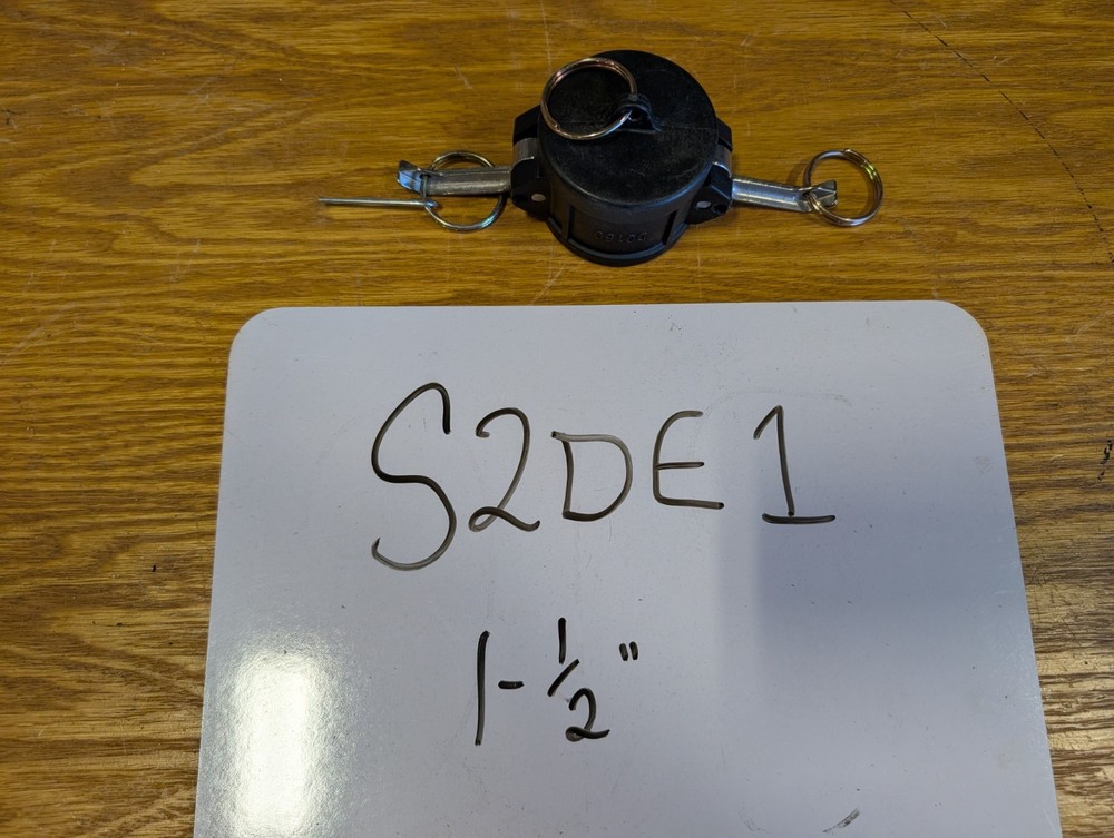 1.5″ DC150 Cam lock Poly Female Cap 1-1/2 Inch (S2DE1)