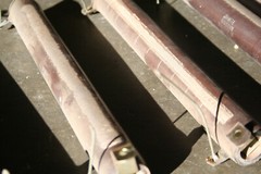 Used lot of 5 Vintage OHMITE 1361 DIVIDOHM RESISTOR 225W 210-225P-46 500 OHMS